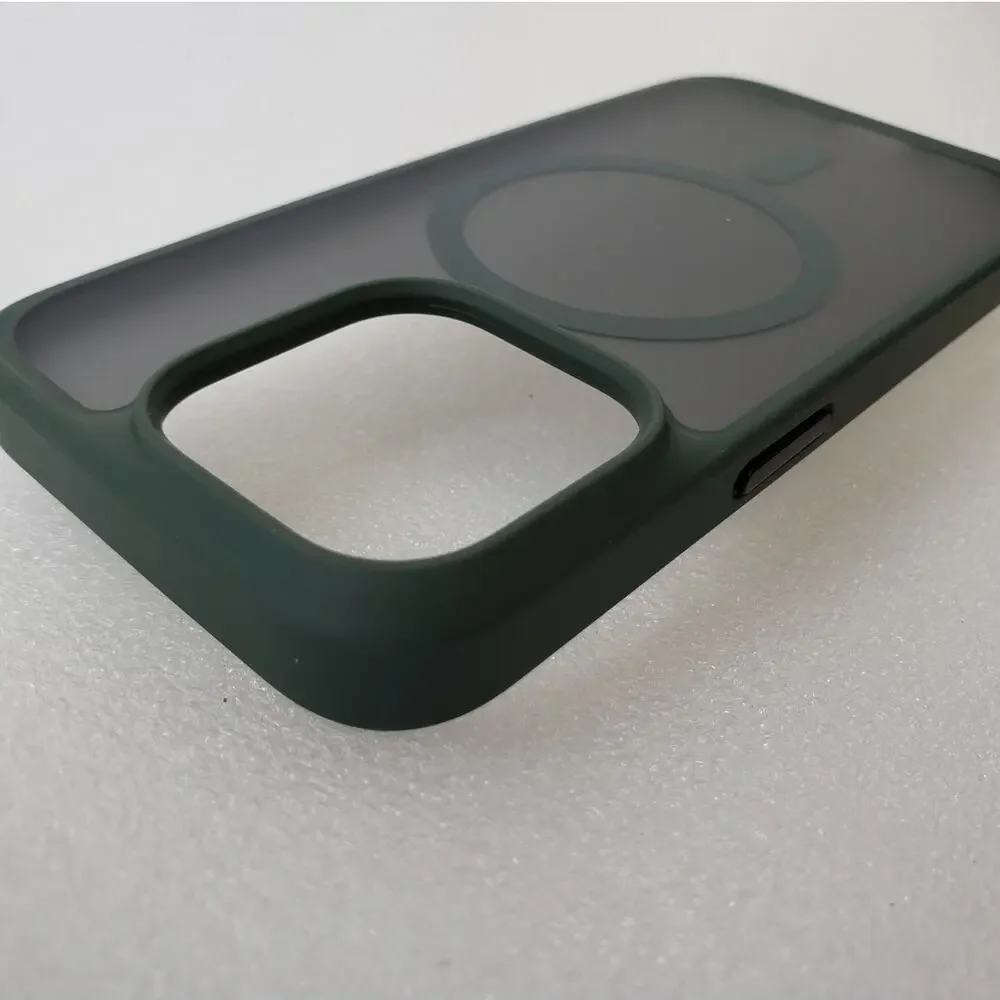 TORRAS Magnetic Guardian Phone Case for Apple iPhone 15 Pro (Green)